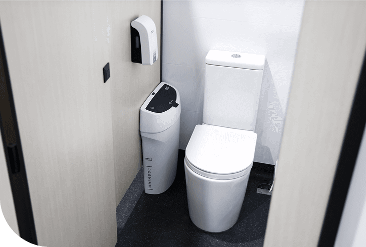 Washroom hygiene units